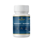 Navico Health Berberine + Bioperine supplement bottle on a white background