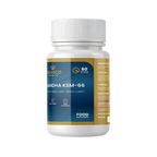 Supplement bottle labeled 'Ashwagandha KSM-66' by Navico Health on a white background
